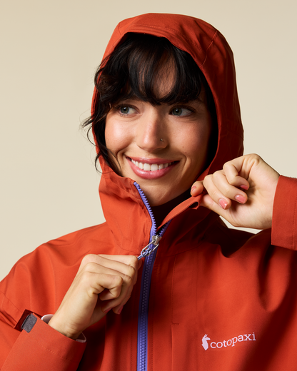 Cielo Rain Jacket - Women's - Chimayo/Grapefruit - US 5932