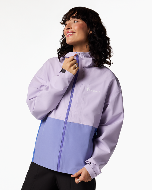 Cielo Rain Jacket - Women's - Moonbeam/Aster - US 8909