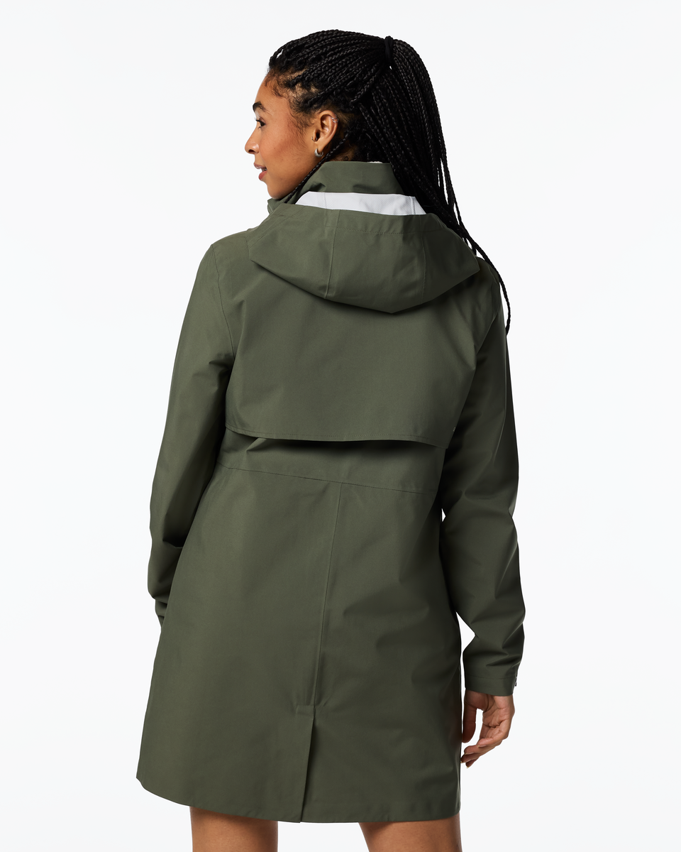 Cielo Rain Trench - Women's - Cotopaxi Fatigue - US 1983