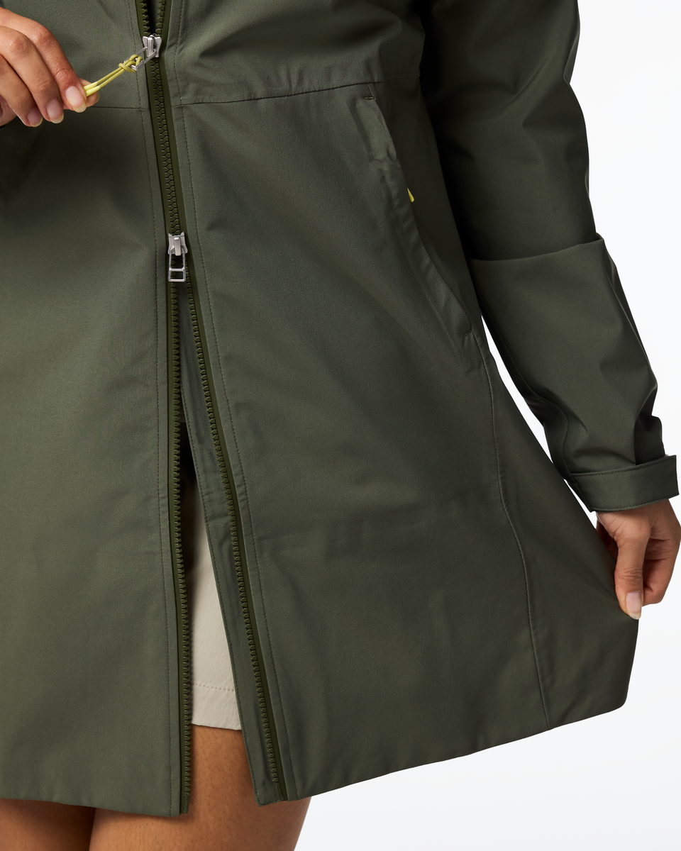 Cielo Rain Trench - Women's - Cotopaxi Fatigue - US 1983