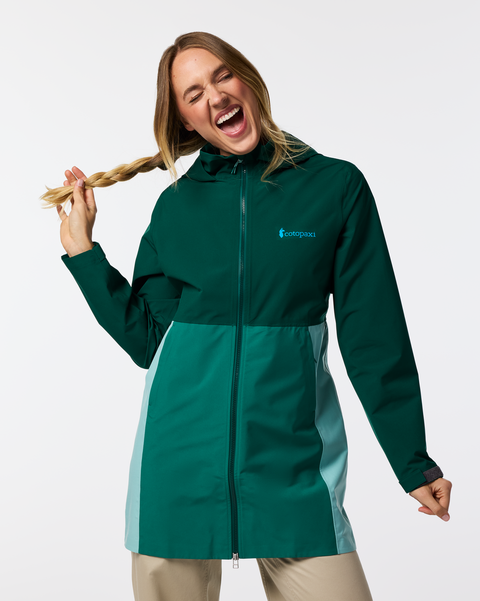 Cielo Rain Trench - Women's - Kale/Malachite - US 4812