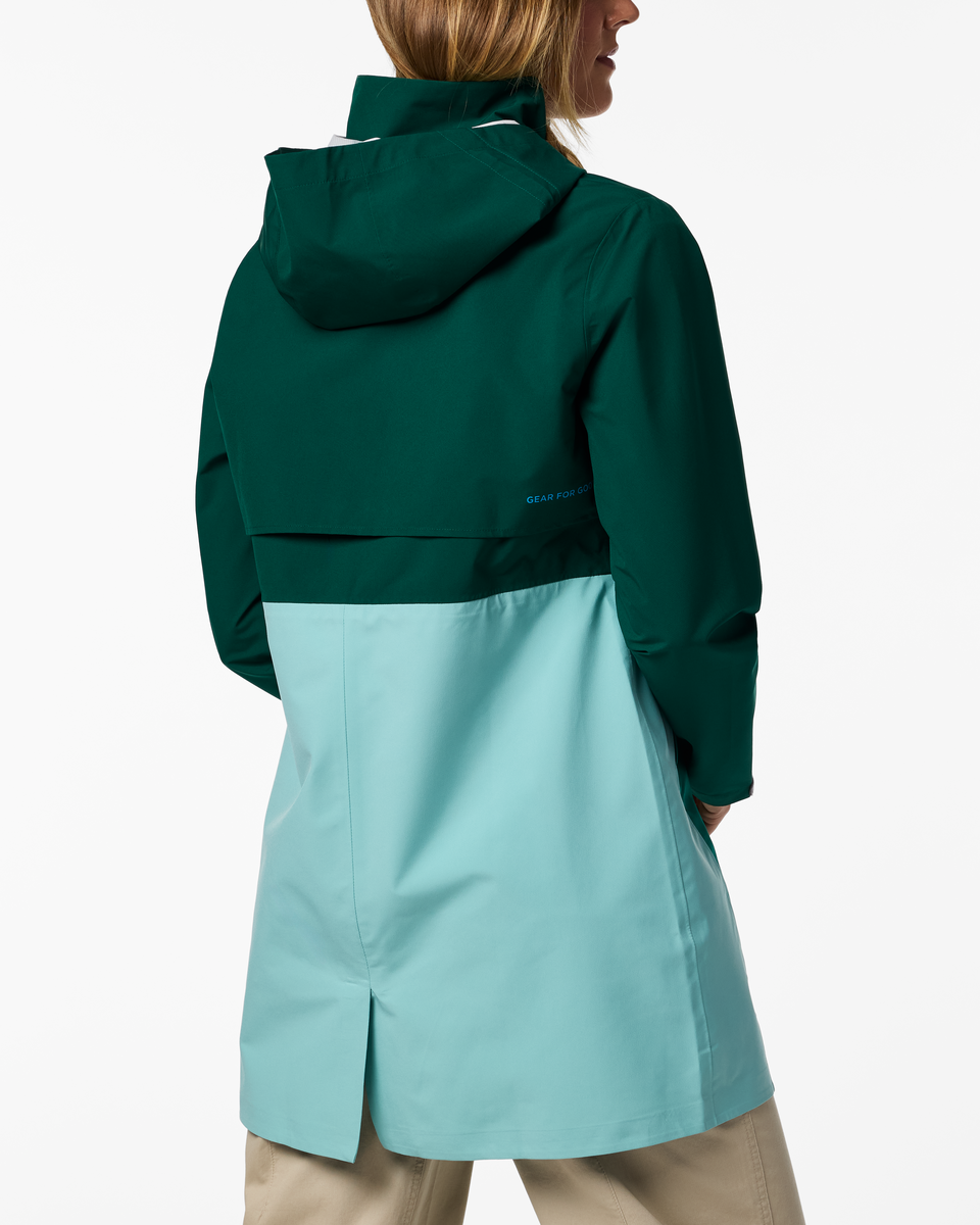 Cielo Rain Trench - Women's - Kale/Malachite - US 4812