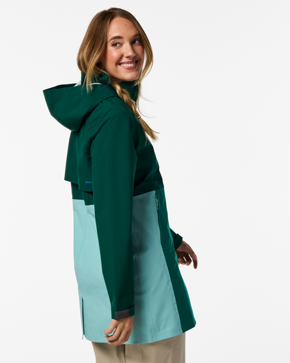 Cielo Rain Trench - Women's - Kale/Malachite - US 4812