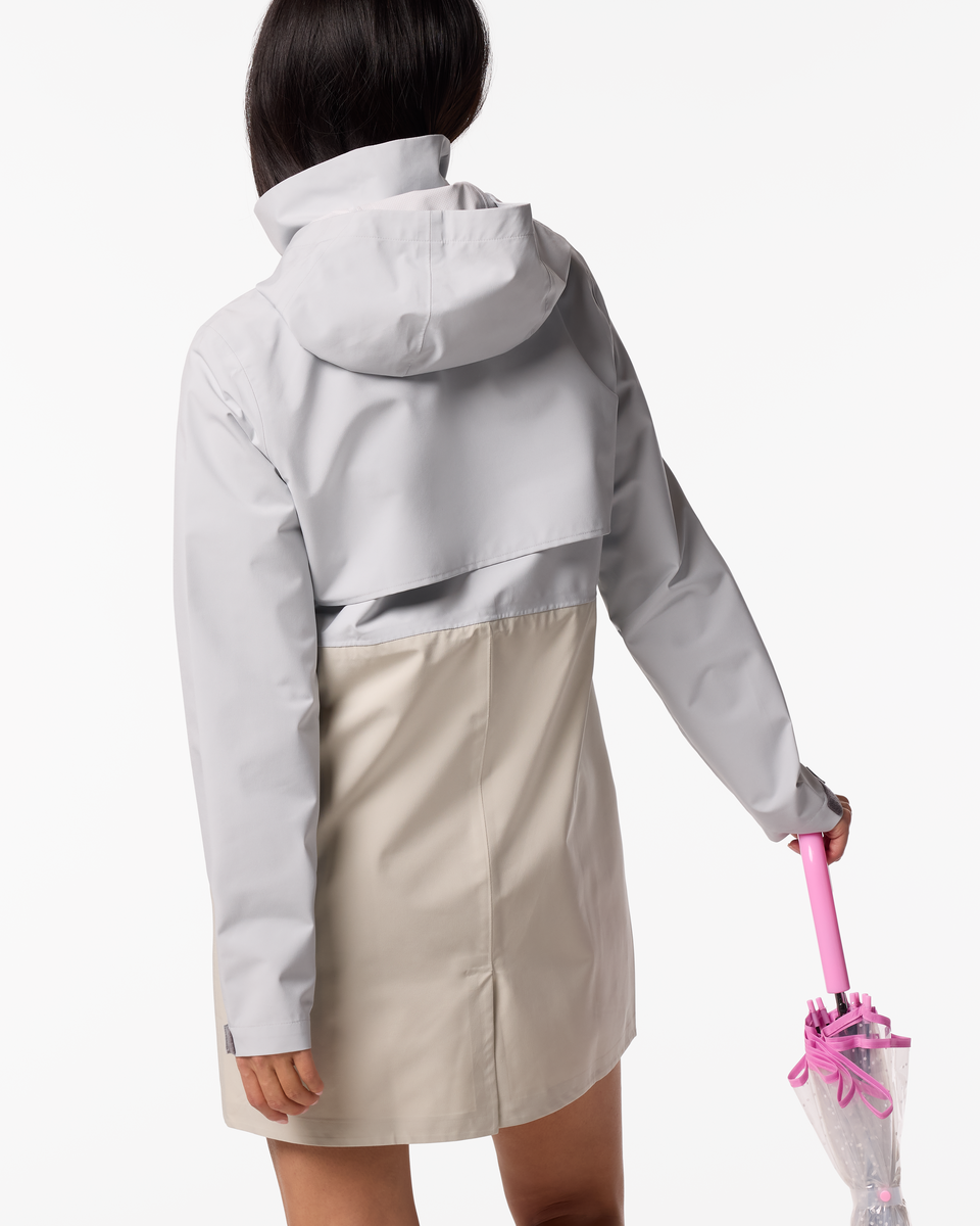 Cielo Rain Trench - Women's - Vapor/Chalk - US 4685