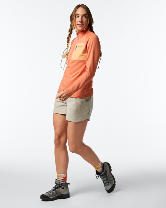 Otero Fleece Half-Zip Pullover - Women's - Grapefruit - US 7814