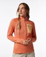 Otero Fleece Half-Zip Pullover - Women's - Grapefruit - US 7814