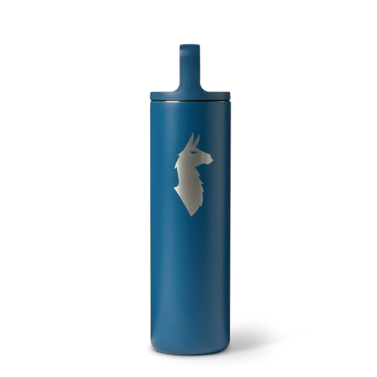 MiiR Llama 20oz Wide Mouth Bottle - Indigo - US 1863