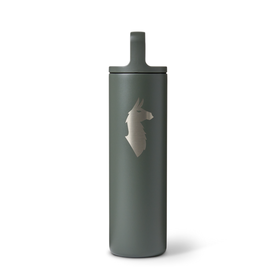 MiiR Llama 20oz Wide Mouth Bottle - Iron - US 1407