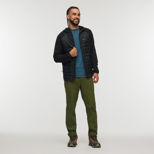Capa Hybrid Insulated Hooded Jacket - Men's - Cotopaxi Black - US 1333