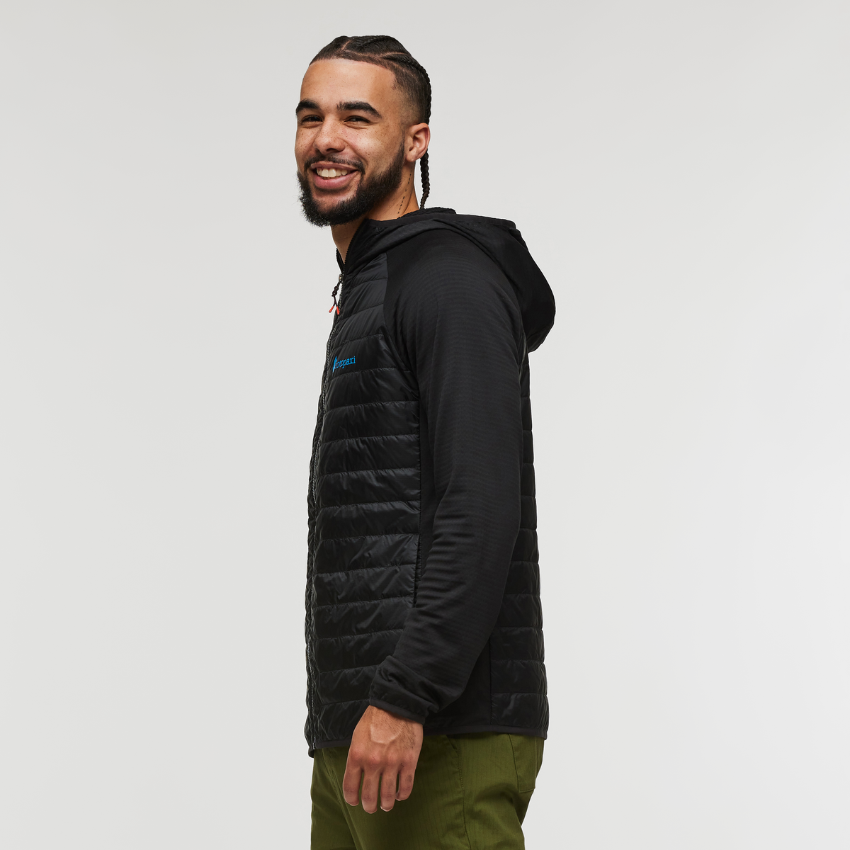 Capa Hybrid Insulated Hooded Jacket - Men's - Cotopaxi Black - US 1333