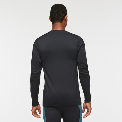 Debajo Seamless Baselayer Crew - Men's - Cotopaxi Black - US 1901