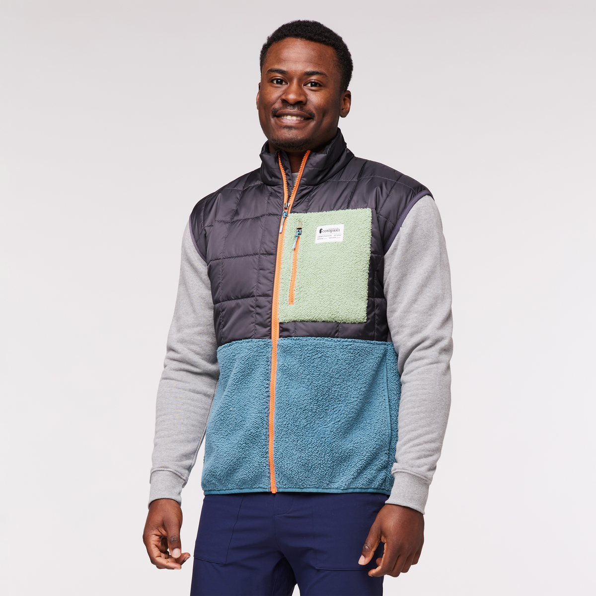 Trico Hybrid Vest - Men's - Graphite/Blue Spruce - US 7567