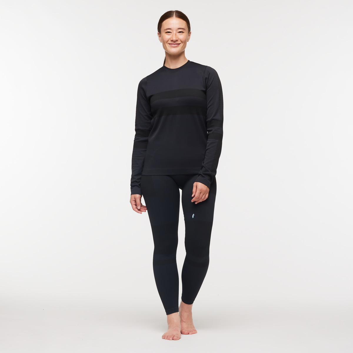 Debajo Seamless Baselayer Crew - Women's - Cotopaxi Black - US 7100
