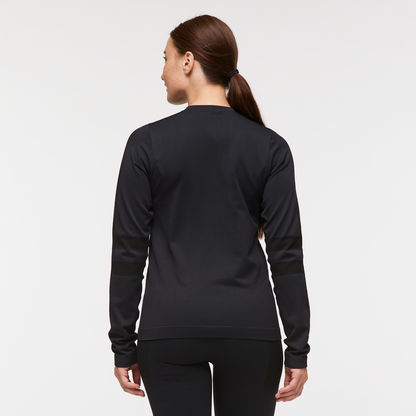 Debajo Seamless Baselayer Crew - Women's - Cotopaxi Black - US 7100
