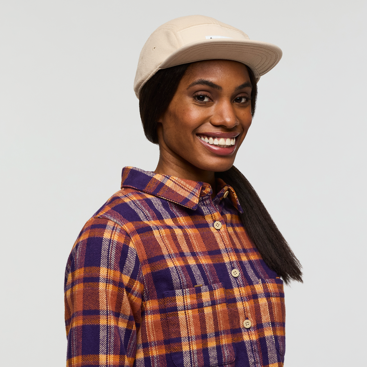 Fleece 5-Panel Hat - Oatmeal - US 3281