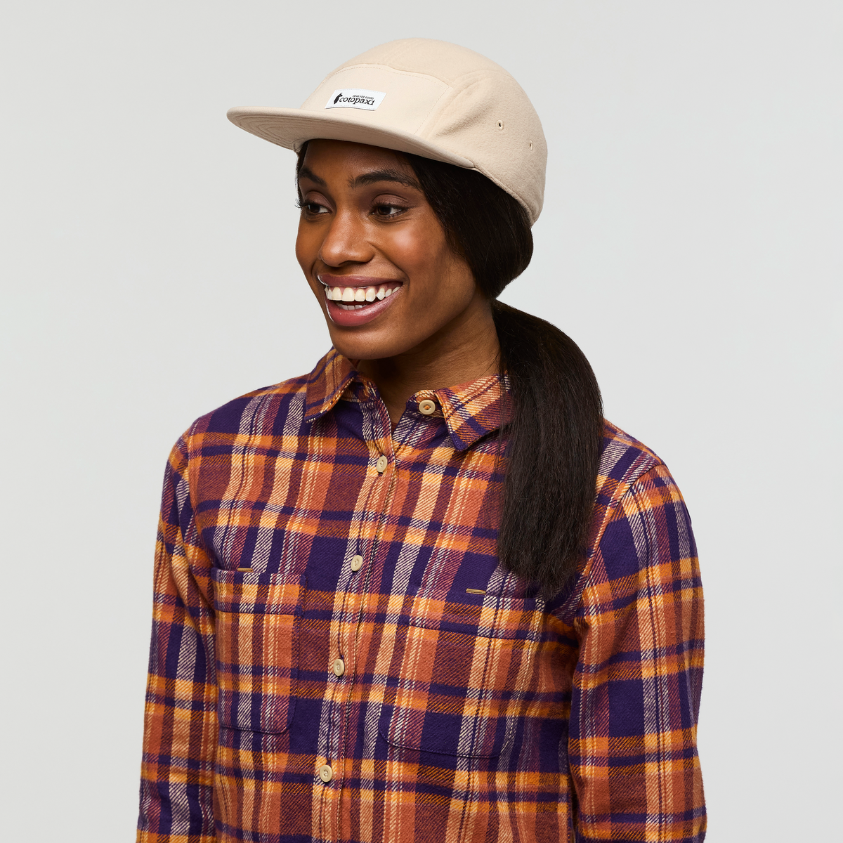 Fleece 5-Panel Hat - Oatmeal - US 3281