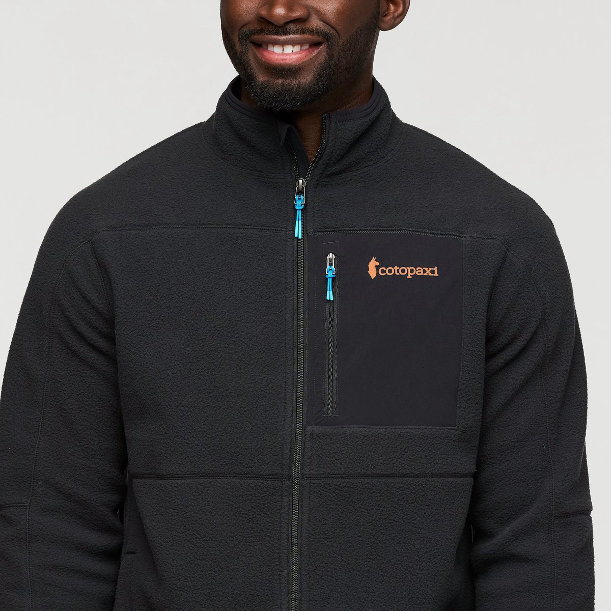 Abrazo Fleece Full-Zip Jacket - Men's - Cotopaxi Black - US 6111