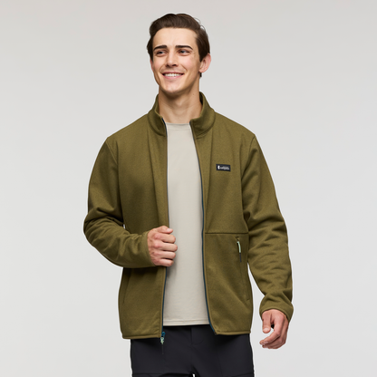 Envo Fleece Full-Zip Jacket - Men's - Heather Live Oak - US 9857