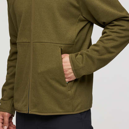 Envo Fleece Full-Zip Jacket - Men's - Heather Live Oak - US 9857