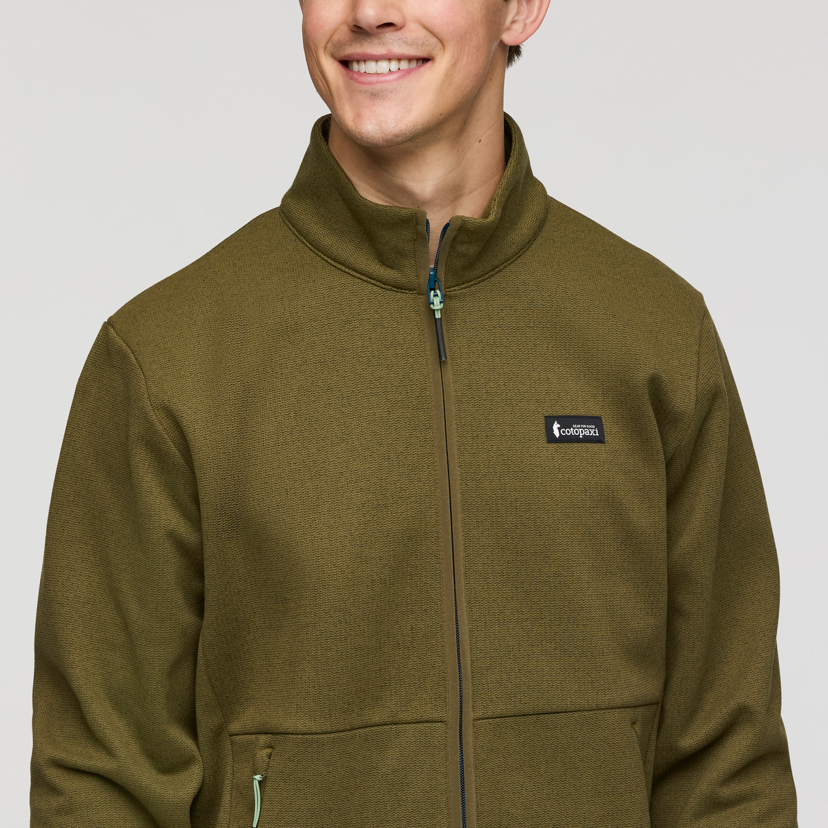 Envo Fleece Full-Zip Jacket - Men's - Heather Live Oak - US 9857