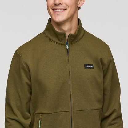 Envo Fleece Full-Zip Jacket - Men's - Heather Live Oak - US 9857