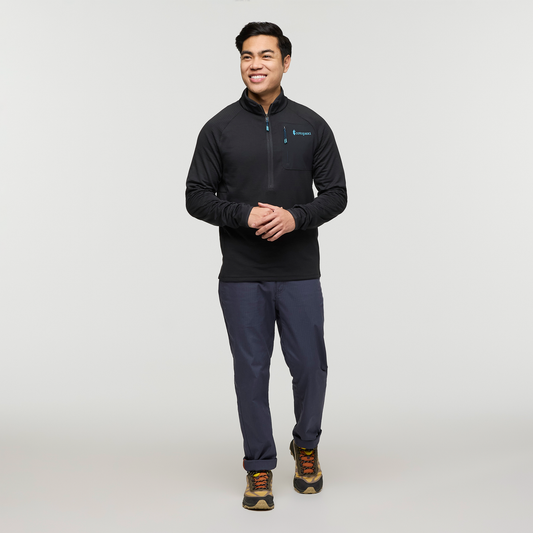 Otero Fleece Half-Zip Pullover - Men's - Cotopaxi Black - US 2168