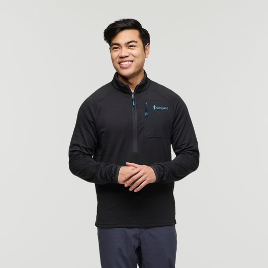 Otero Fleece Half-Zip Pullover - Men's - Cotopaxi Black - US 2168