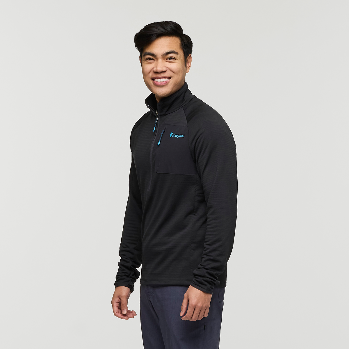 Otero Fleece Half-Zip Pullover - Men's - Cotopaxi Black - US 2168