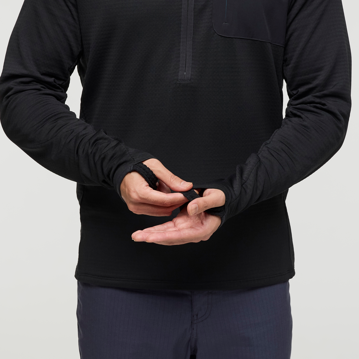 Otero Fleece Half-Zip Pullover - Men's - Cotopaxi Black - US 2168