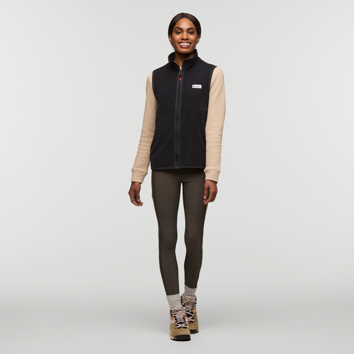 Amado Fleece Vest - Women's - Cotopaxi Black - US 8724