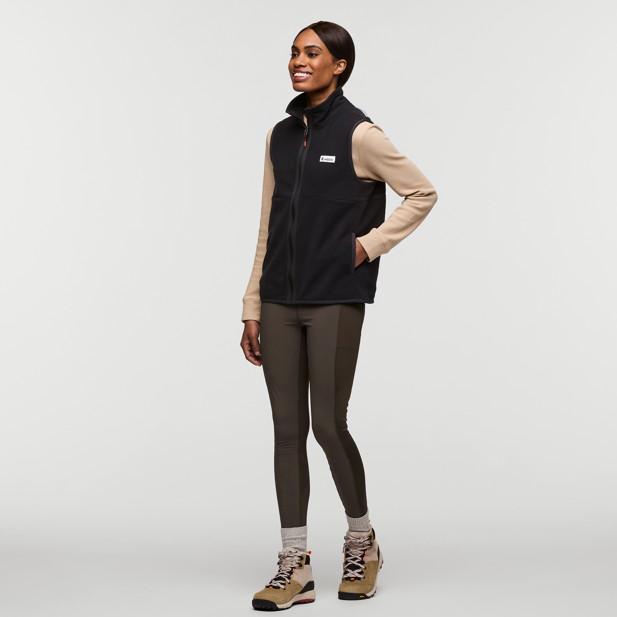 Amado Fleece Vest - Women's - Cotopaxi Black - US 8724