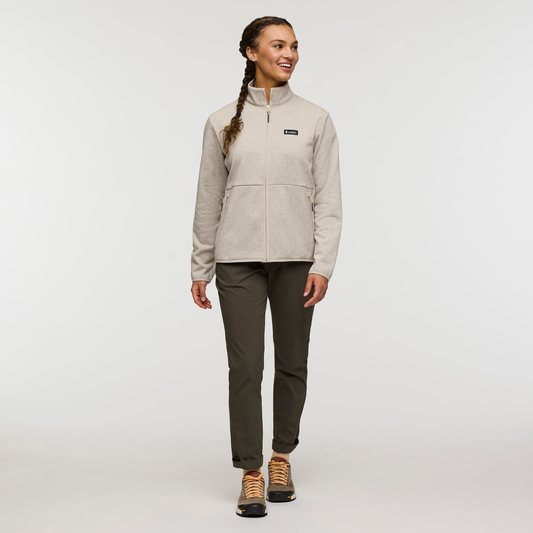 Envo Fleece Full-Zip Jacket - Women's - Heather Cream - US 1351