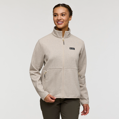 Envo Fleece Full-Zip Jacket - Women's - Heather Cream - US 1351