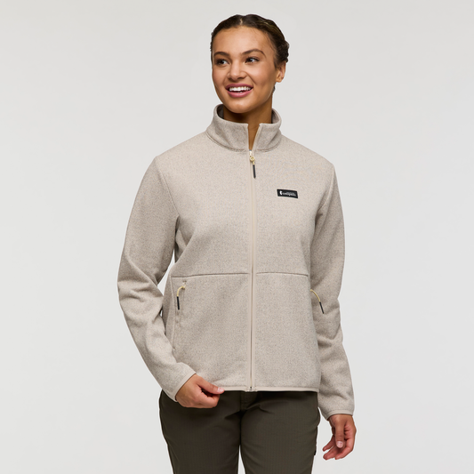 Envo Fleece Full-Zip Jacket - Women's - Heather Cream - US 1351