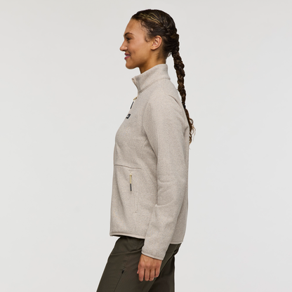 Envo Fleece Full-Zip Jacket - Women's - Heather Cream - US 1351