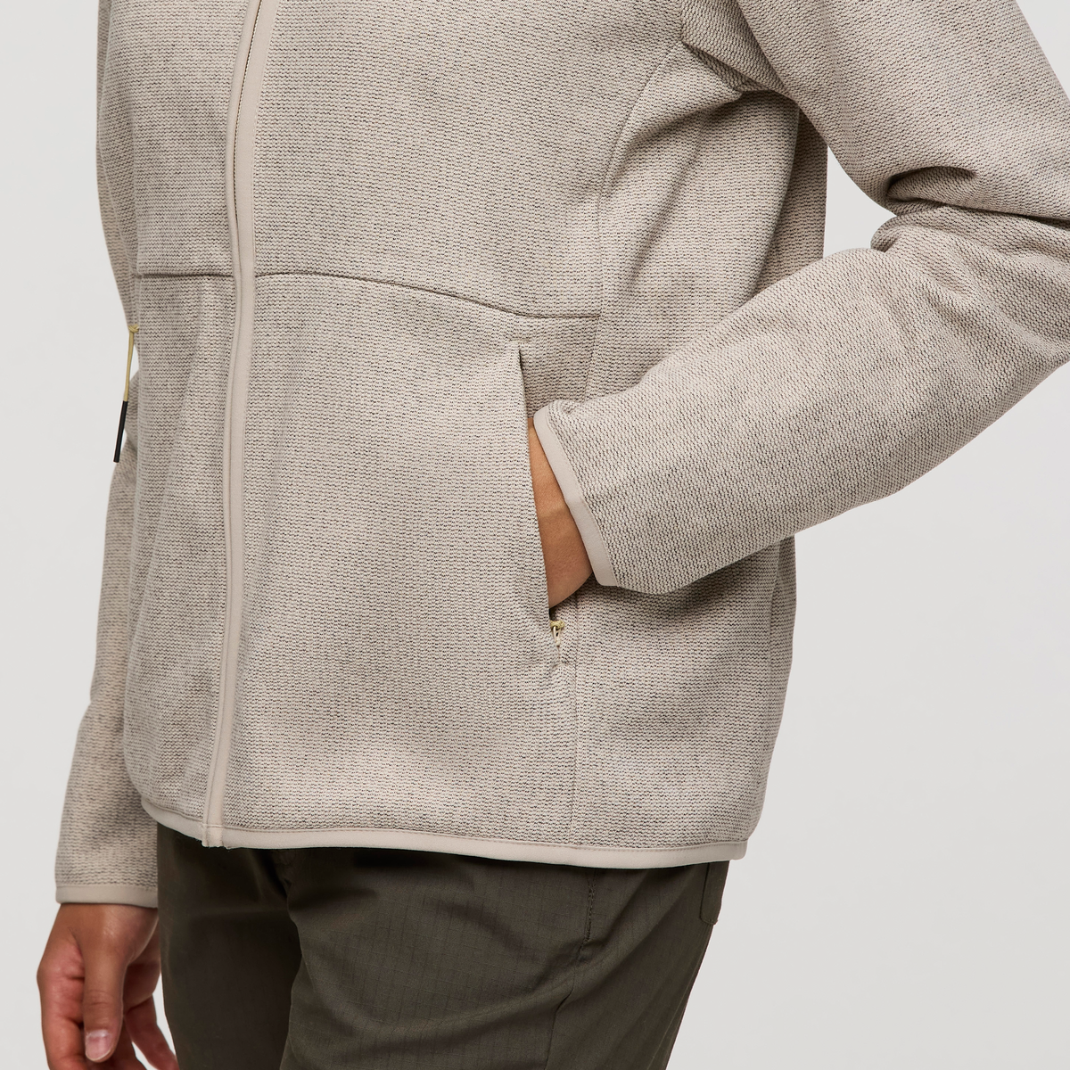 Envo Fleece Full-Zip Jacket - Women's - Heather Cream - US 1351