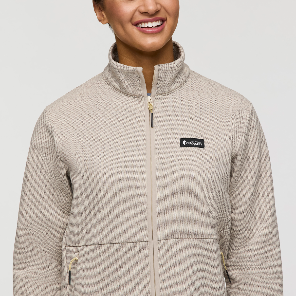 Envo Fleece Full-Zip Jacket - Women's - Heather Cream - US 1351