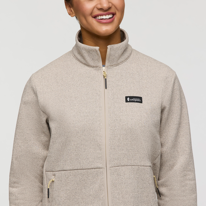 Envo Fleece Full-Zip Jacket - Women's - Heather Cream - US 1351