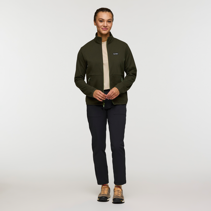 Envo Fleece Full-Zip Jacket - Women's - Heather Woods - US 4026