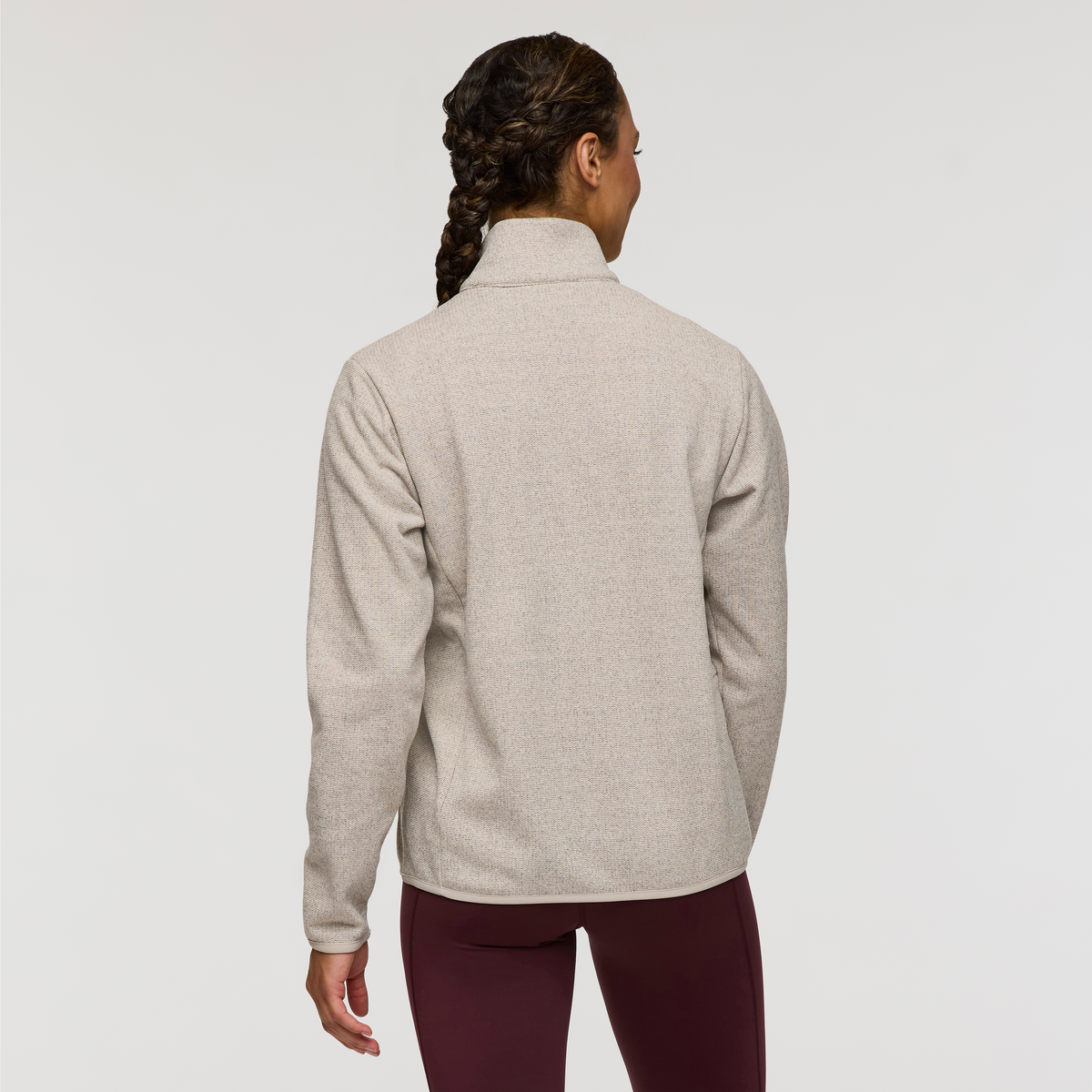 Envo Fleece Quarter-Zip Pullover - Women's - Heather Cream - US 8590