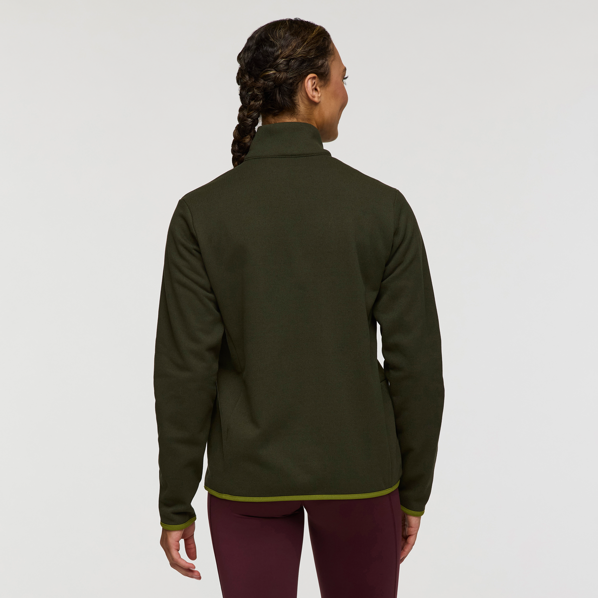 Envo Fleece Quarter-Zip Pullover - Women's - Heather Woods - US 6394