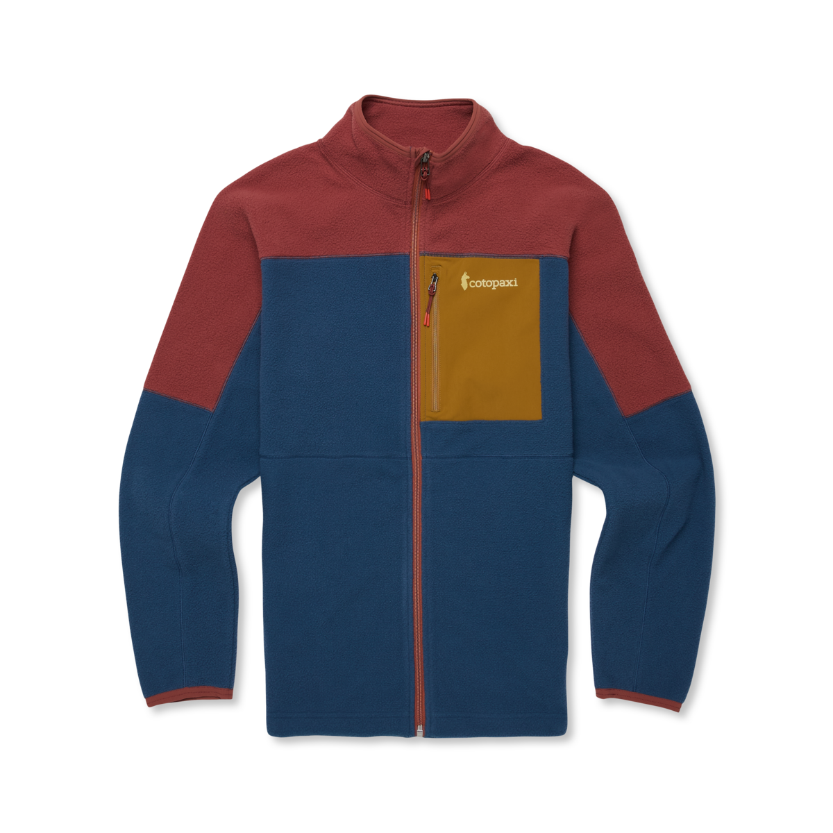Abrazo Fleece Full-Zip Jacket - Men's - Nutmeg/Deep Sea - US 7752