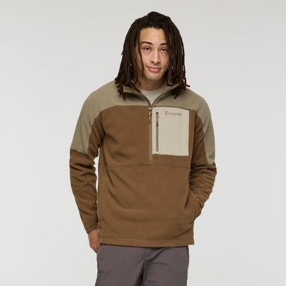 Abrazo Fleece Half-Zip Jacket - Men's - Stone/Dune - US 8683