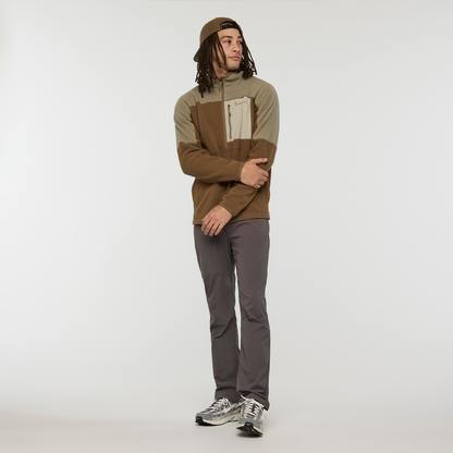 Abrazo Fleece Half-Zip Jacket - Men's - Stone/Dune - US 8683