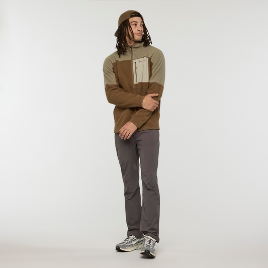 Abrazo Fleece Half-Zip Jacket - Men's - Stone/Dune - US 8683