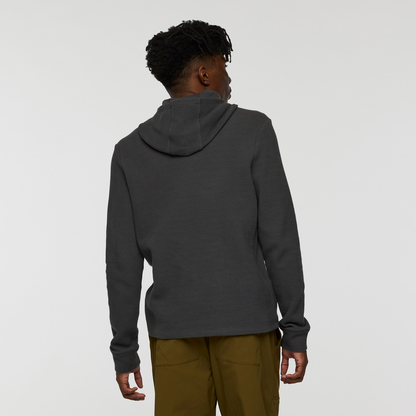 Atajo Long-Sleeve Waffle Hoodie - Men's - Charcoal - US 2705