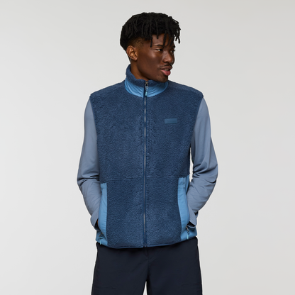 Bacano Fleece Vest - Men's - Deep Sea/Fjord - US 7395