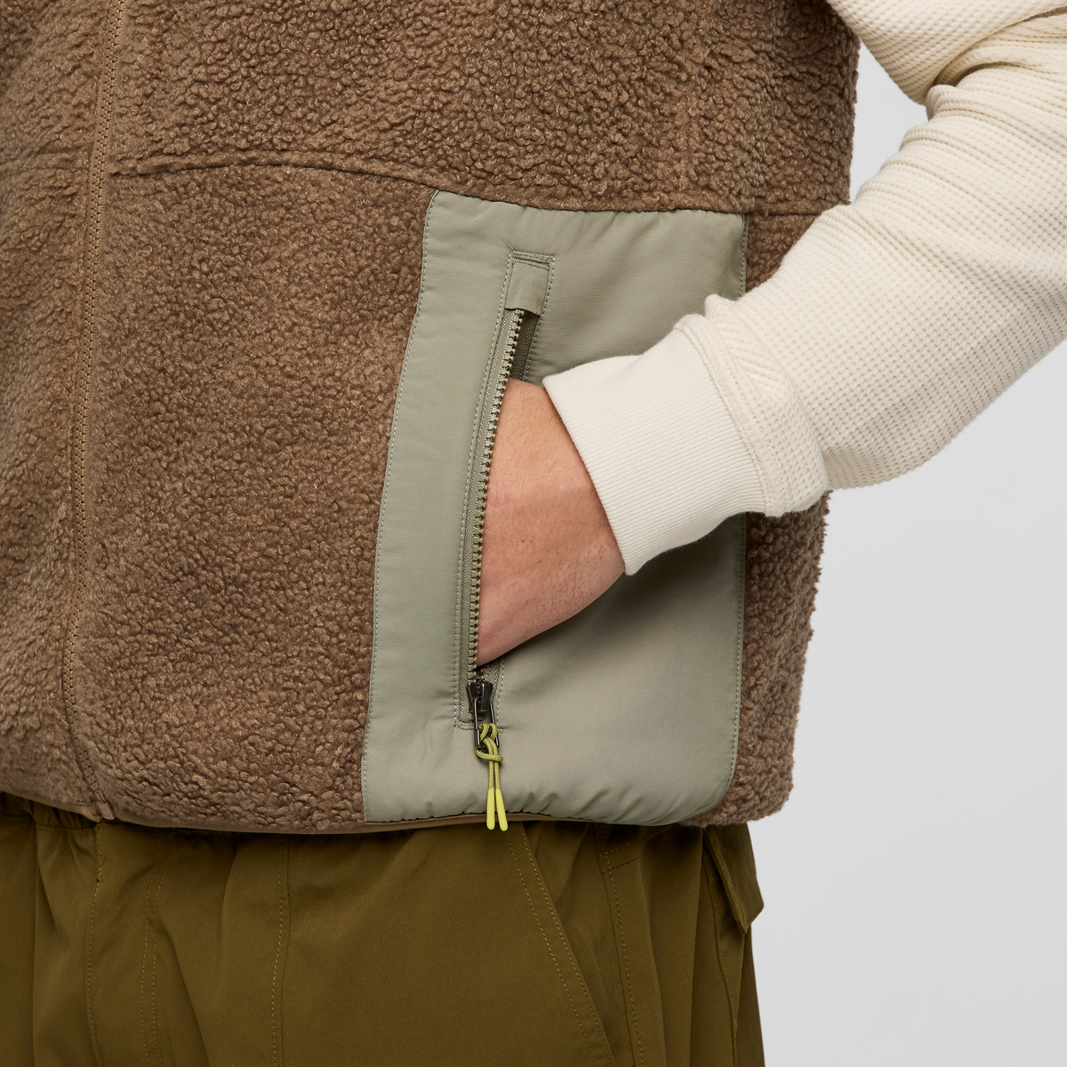 Bacano Fleece Vest - Men's - Deep Sea/Fjord - US 7395