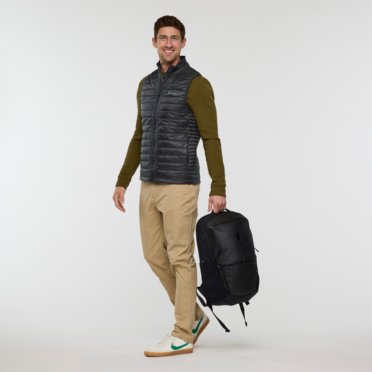 Capa Insulated Vest - Men's - Charcoal - US 6198