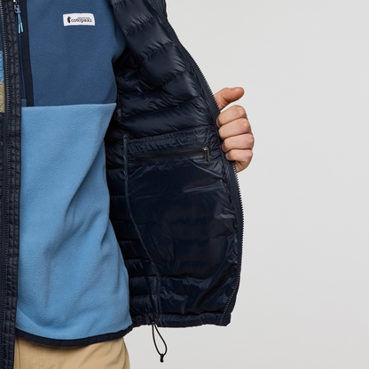 Fuego Down Hooded Jacket - Men's - Carbon Stripes - US 7997